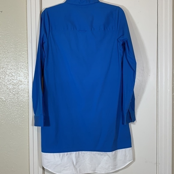 Worth Stretch Cotton Long Sleeve Shirt Dress, 2 - Picture 4 of 10